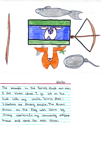 Walter Nona Walter Nona, Badu Island, Torres Strait (joint winners Grade 3 – 4)